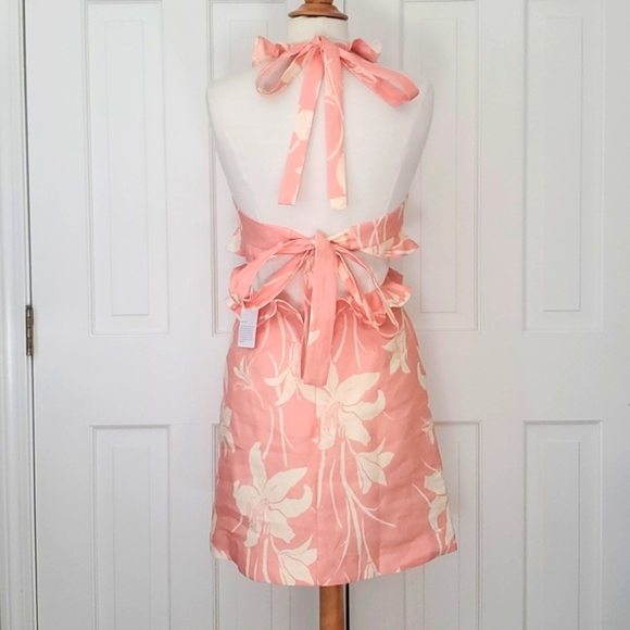 Zimmermann Acadian Tie Back Mini Dress - Picture 2 of 6